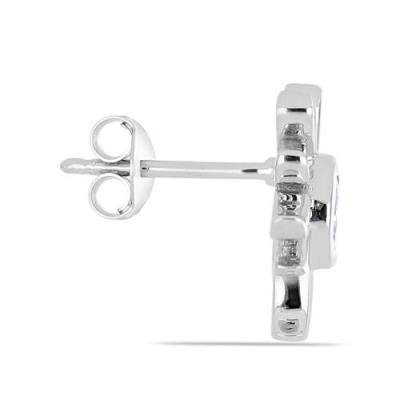 BUY 925 SILVER TANZANITE GEMSTONE EARRINGS